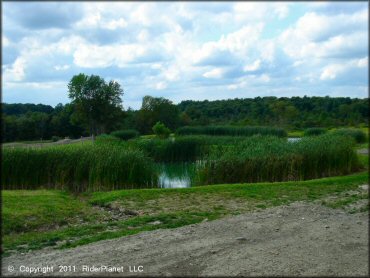 Example of terrain at Marble Springs MX Track