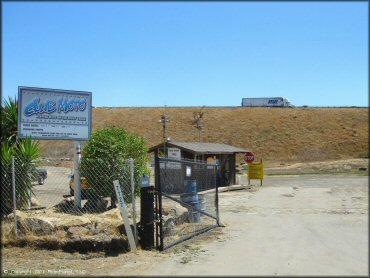 RV Trailer Staging Area and Camping at Club Moto Track