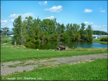 Scenery at Frozen Ocean Motorsports Complex Track