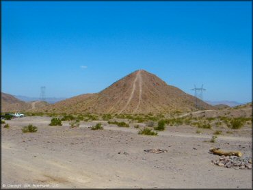 RV Trailer Staging Area and Camping at Nelson Hills Trail