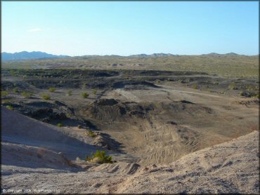 A trail at Boulder Hills OHV Area