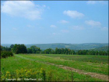 Scenic view of Tall Pines ATV Park Trail