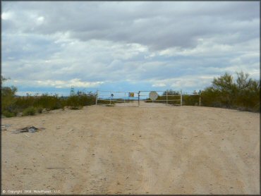 RV Trailer Staging Area and Camping at Bowl Riding Area