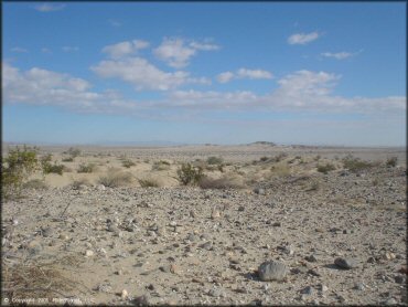 Example of terrain at Ocotillo Wells SVRA Trail