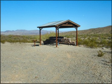Some amenities at Swansea Townsite Trail