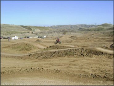 OHV catching some air at Carnegie SVRA OHV Area
