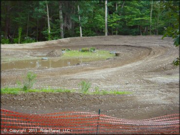 Example of terrain at Central Cycle Club Inc Track