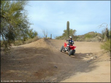 OHV at Four Peaks Trail