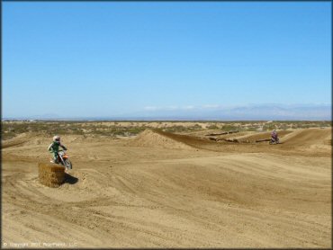 Honda CRF Off-Road Bike at Cal City MX Park OHV Area