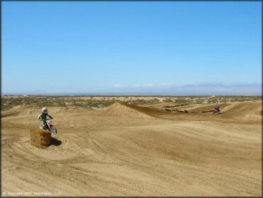 Honda CRF Dirtbike at Cal City MX Park OHV Area