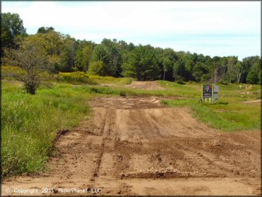 Example of terrain at Thornwood MX Track