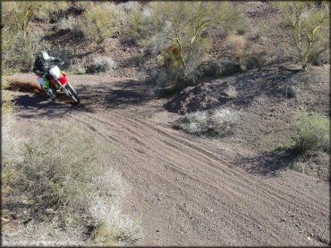 Honda CRF Motorcycle at Standard Wash Trail