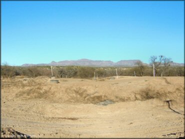 A trail at Mammoth MX Track