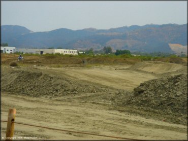 Terrain example at Lake Elsinore Motocross Park Track