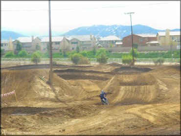 Motorcycle at State Fair MX Track
