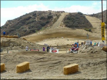 Honda CRF Motorcycle at Glen Helen OHV Area