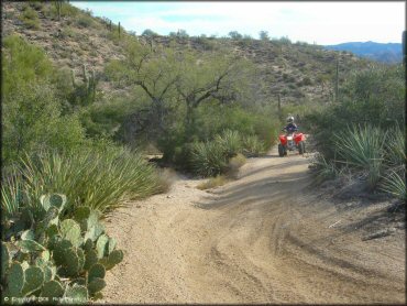 OHV at Log Corral Canyon Trail