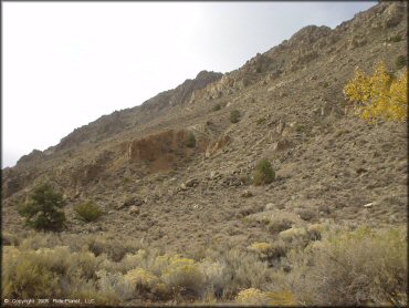 OHV at Peavine Canyon Trail