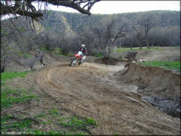 Honda CRF Motorbike at Black Hills Box Canyon Trail
