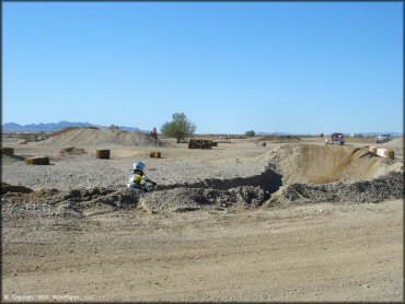 Trail Bike at River MX Track