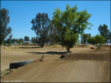 Some terrain at Cycleland Speedway Track