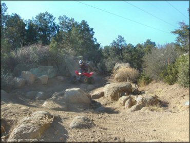 OHV at Alto Pit OHV Area Trail