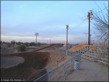 Example of terrain at Speedworld Motocross Park Track