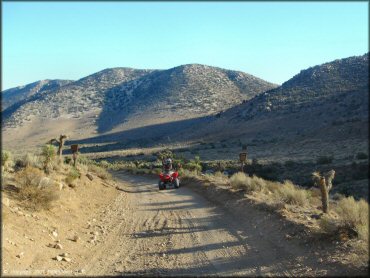 OHV at Dove Springs Trail