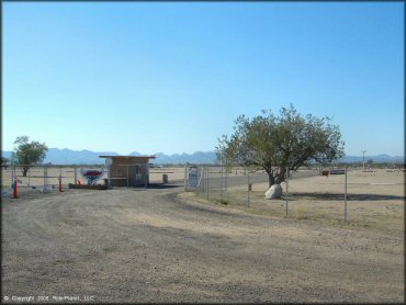 RV Trailer Staging Area and Camping at Arizona Cycle Park OHV Area