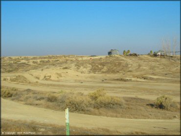 Terrain example at Honolulu Hills Raceway OHV Area