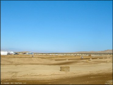 Motorcycle at Cal City MX Park OHV Area