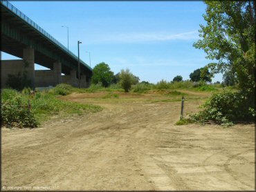 Scenic view of Riverfront MX Park Track