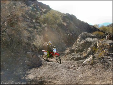 Honda CRF Motorcycle at Standard Wash Trail