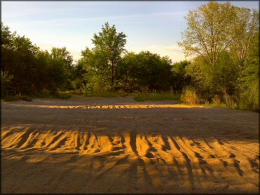 Some terrain at The River ATV Park Trail