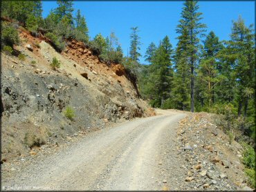 Example of terrain at High Dome Trail