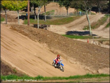 Yamaha YZ Dirt Bike at The Wick 338 Track