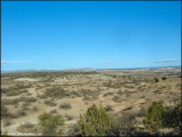 Scenic view of Hayfield Draw OHV Area Trail