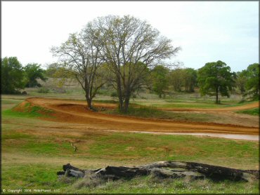 A trail at CrossCreek Cycle Park OHV Area