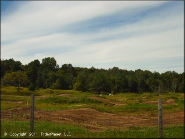 Example of terrain at Thornwood MX Track