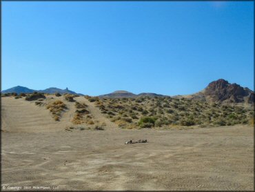 RV Trailer Staging Area and Camping at Mullen Creek Trail