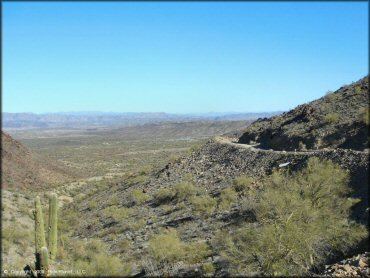 Scenery at Swansea Townsite Trail