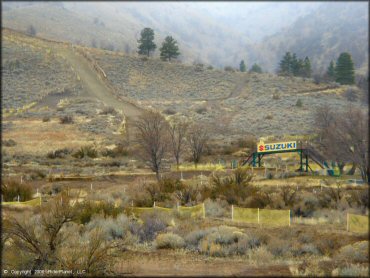 Example of terrain at Honey Lake Motocross Park Track