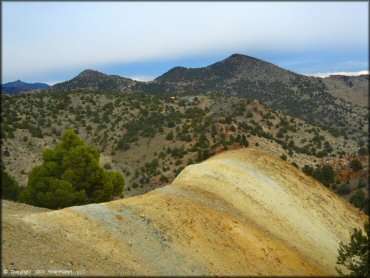 Scenic view of Sevenmile Canyon Trail