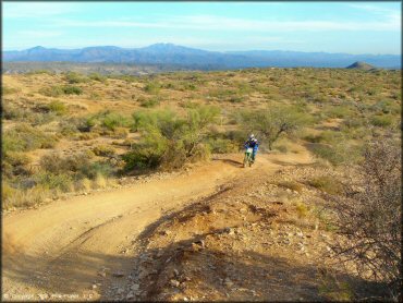 OHV at Desert Vista OHV Area Trail