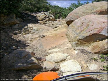 Terrain example at Ortega Trail