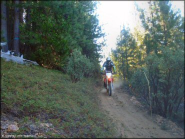 Honda CRF Trail Bike at Interface Recreation Trails