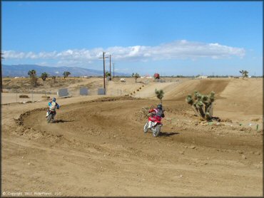 Honda CRF Dirt Bike at Competitive Edge MX Park Track