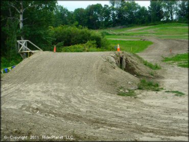 Some terrain at Silver Springs Racing Track