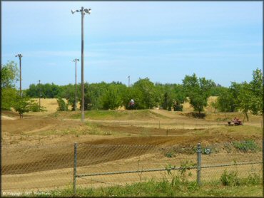 OHV jumping at Riverfront MX Park Track