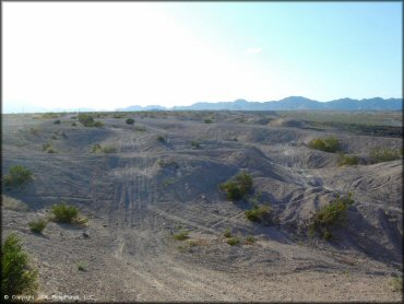 Example of terrain at Boulder Hills OHV Area